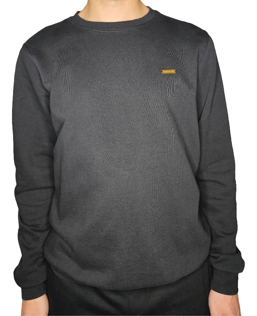 Sweat-shirt à col rond Élégance