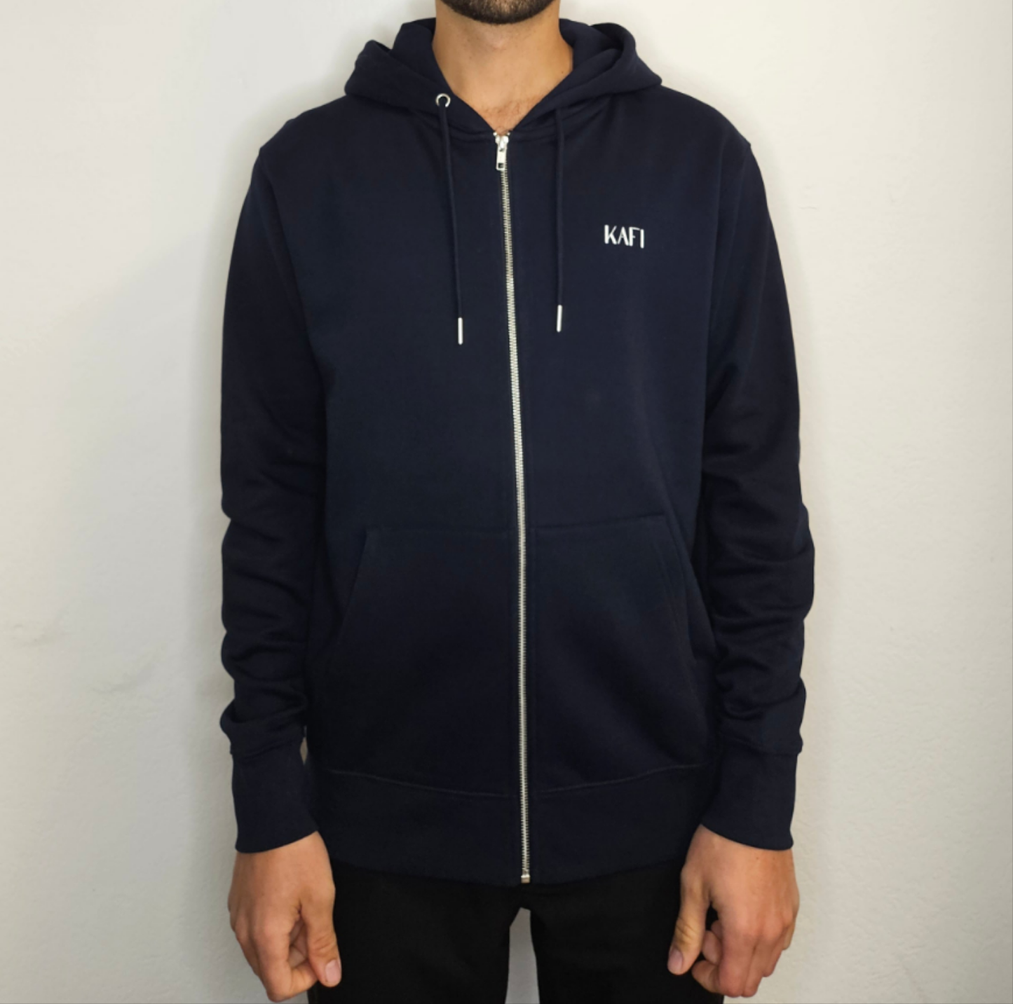 Sweat-shirt à capuche zippés unisexe