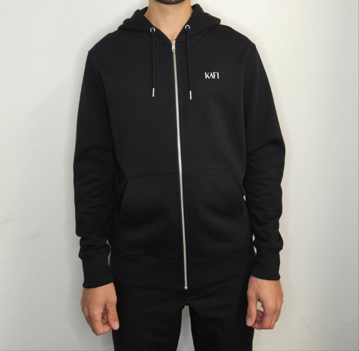 Sweat-shirt à capuche zippés unisexe