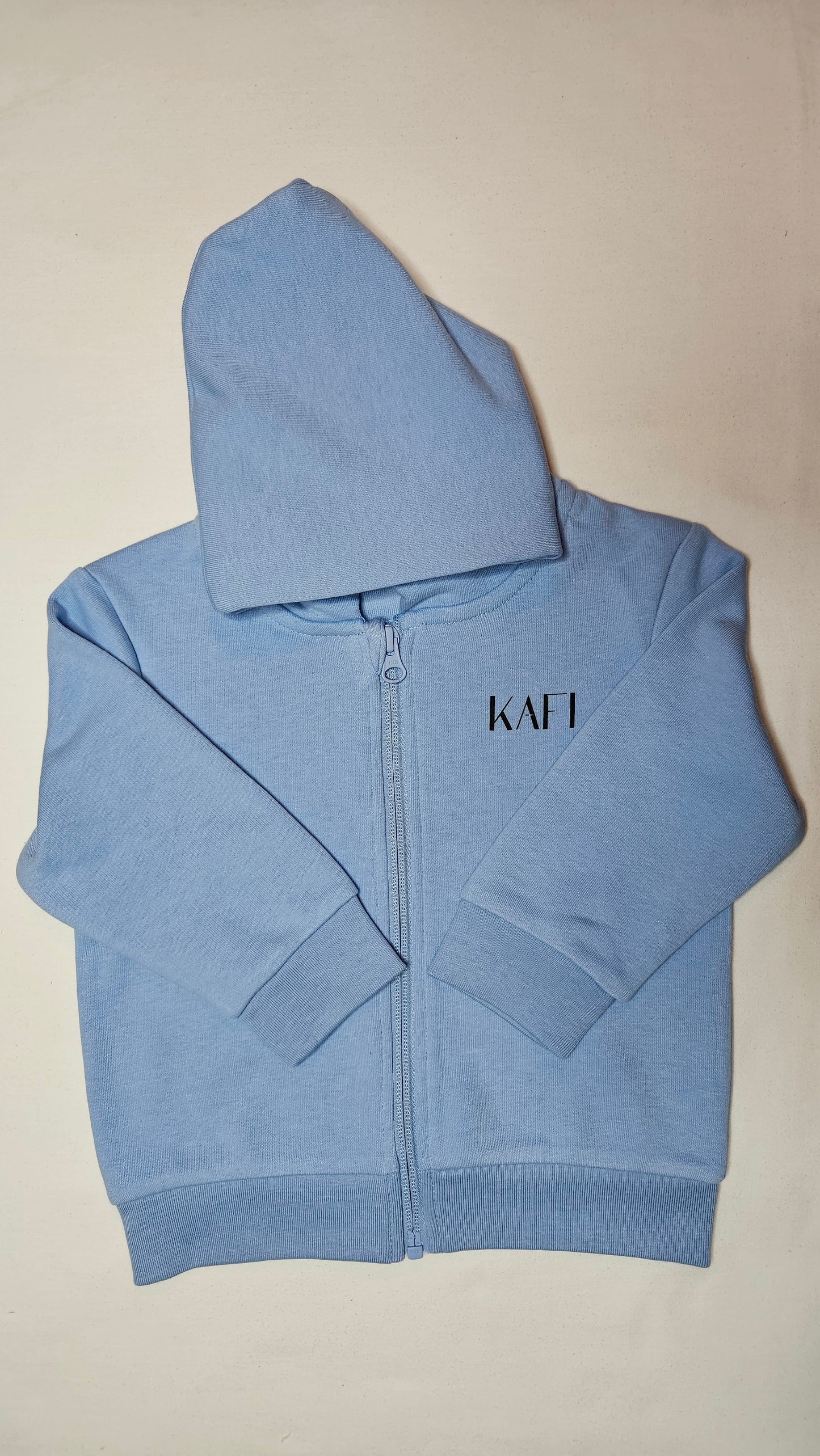 Sweat-shirt zippé à capuche bébé KAFI