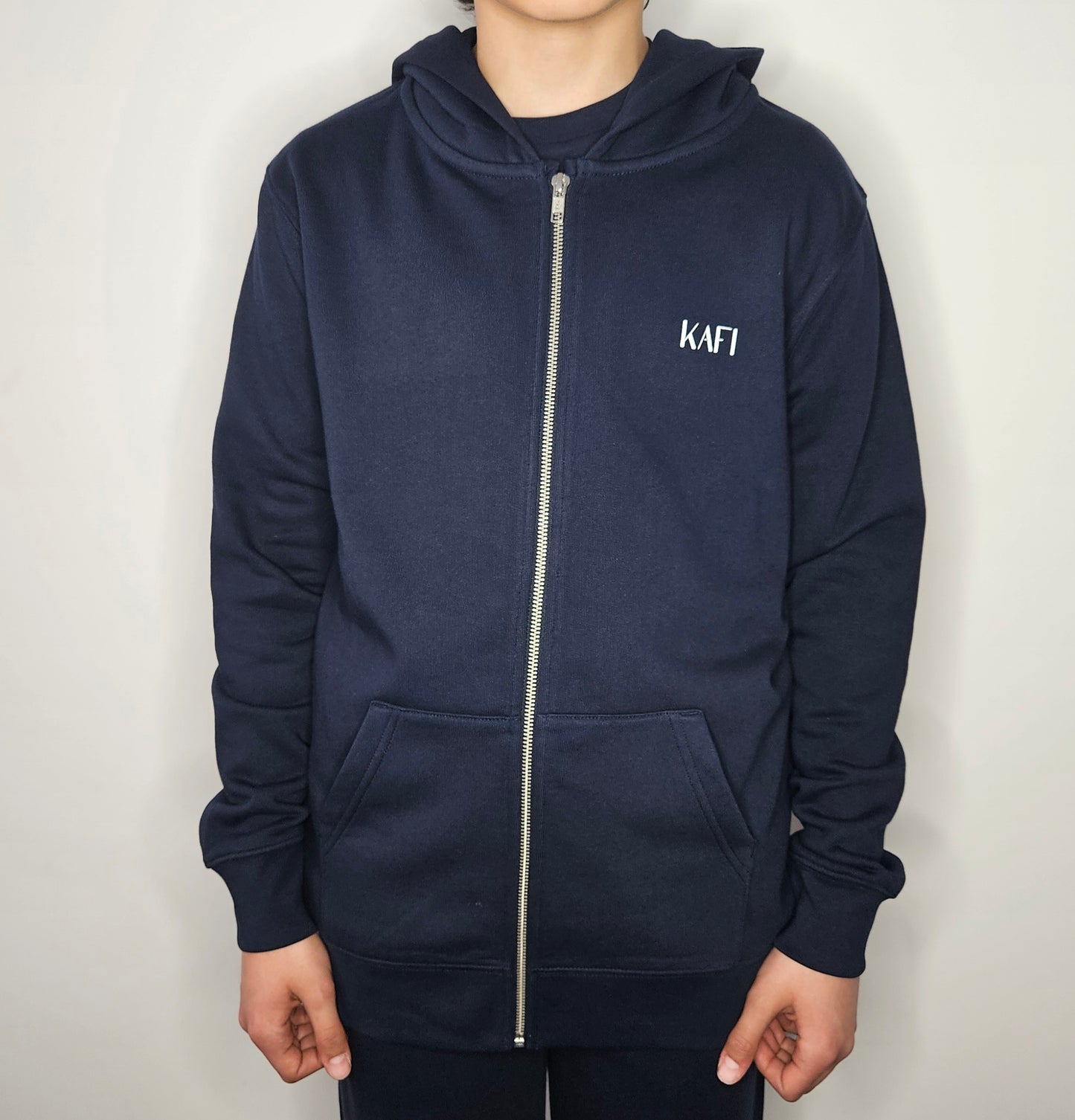 Sweat-shirt à capuche zippé enfant