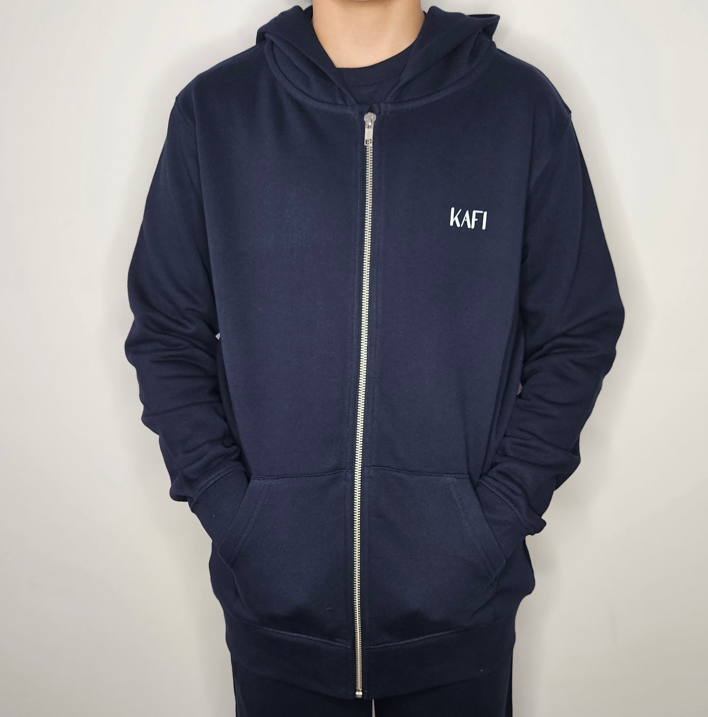 Sweat-shirt à capuche zippé enfant