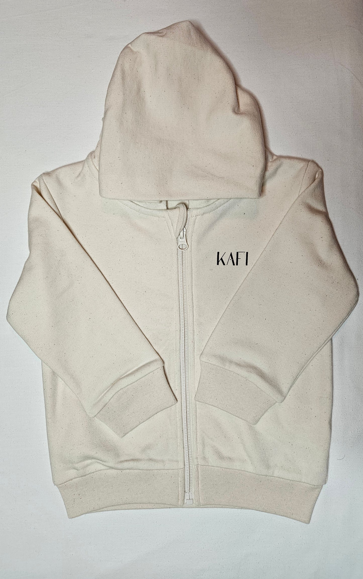 Sweat-shirt zippé à capuche bébé KAFI