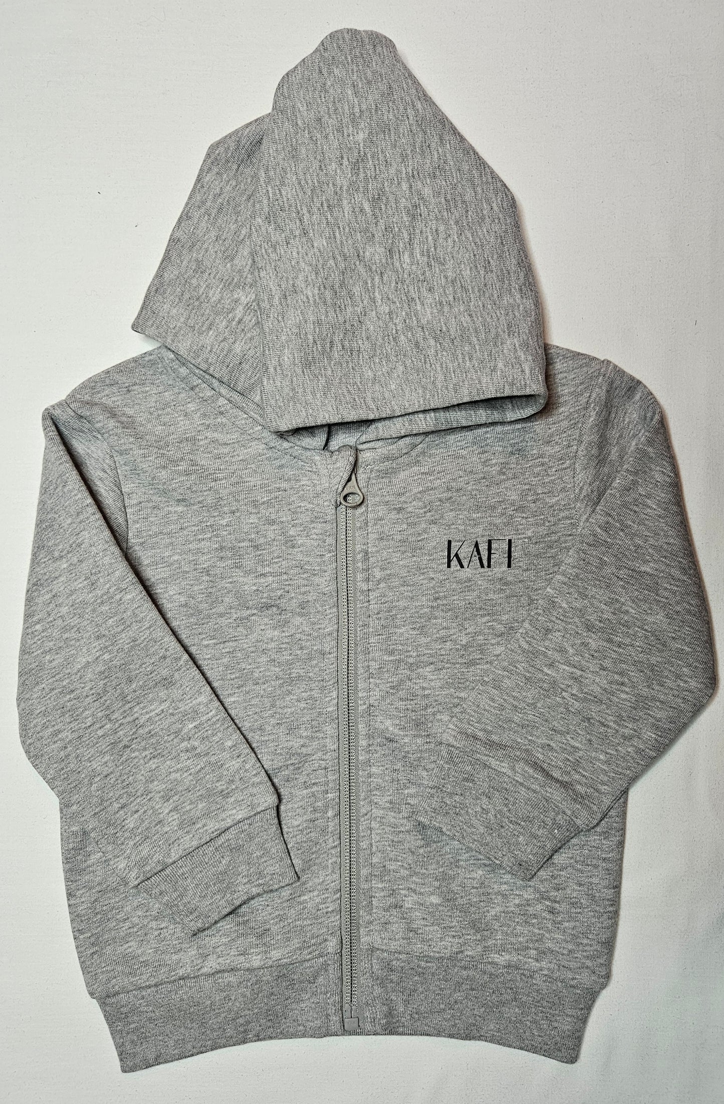 Sweat-shirt zippé à capuche bébé KAFI