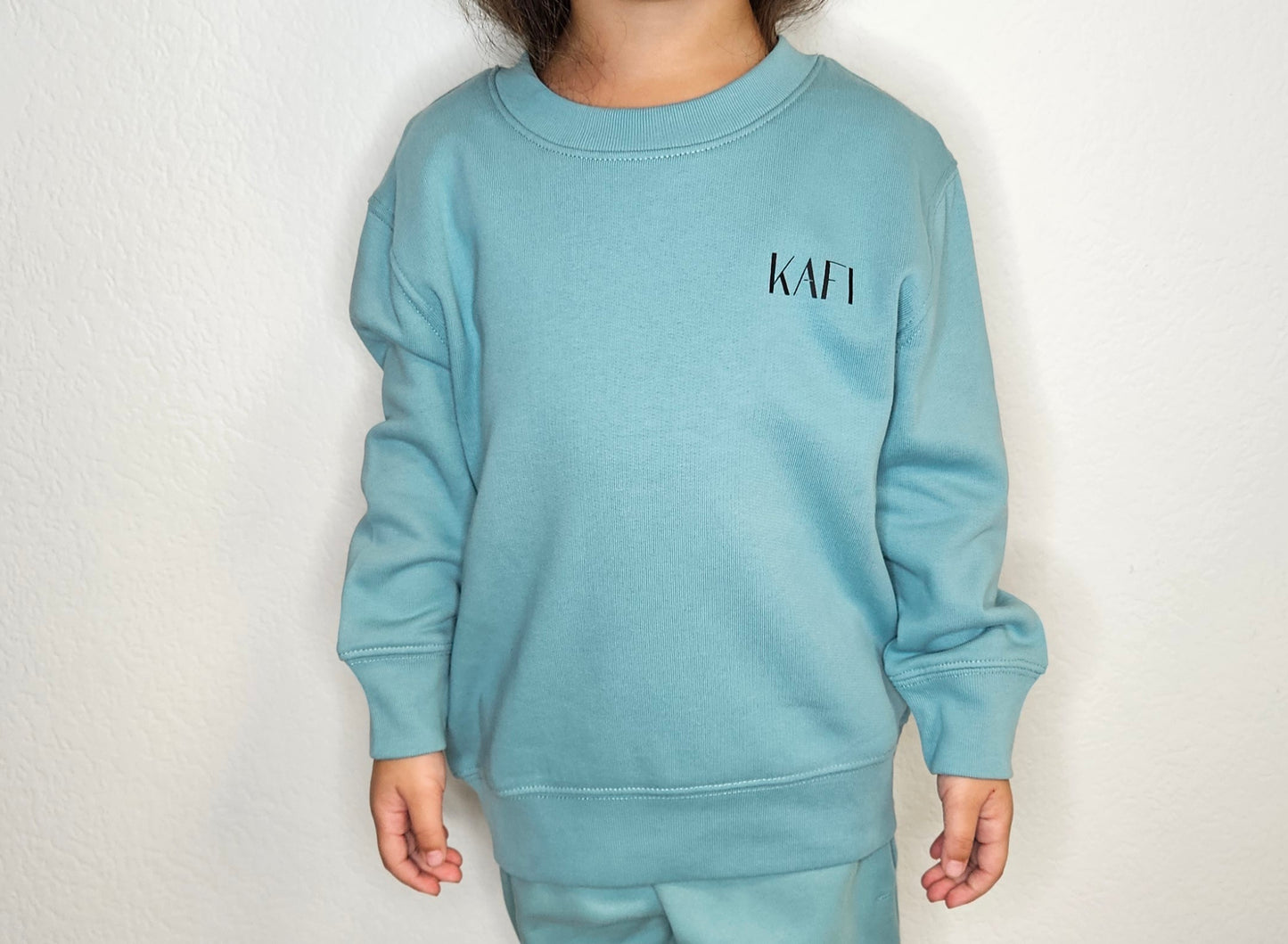 Sweat-shirt col rond enfant KAFI