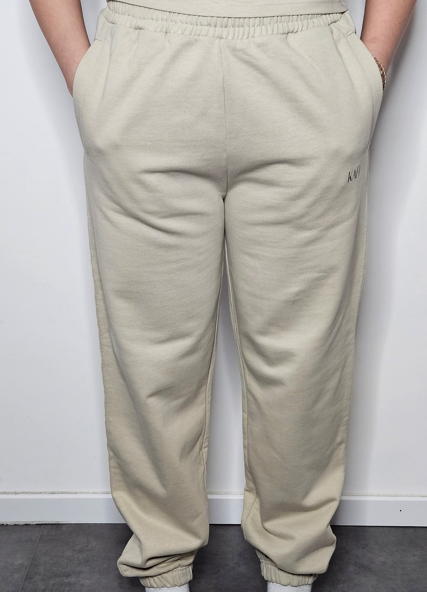 Pantalon bas de survêtement unisexe décontracté