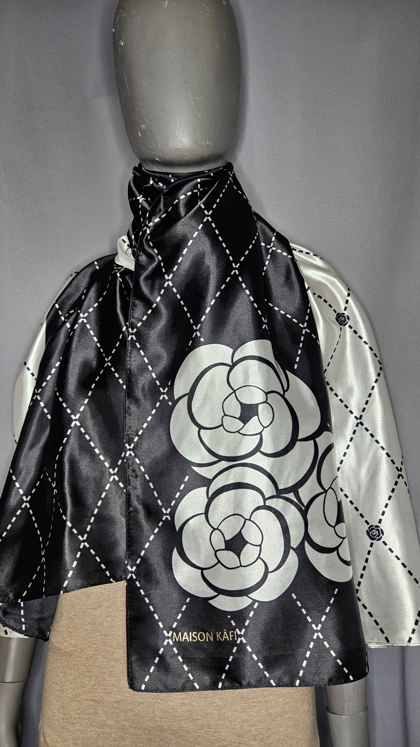 Foulard ROSES LOSANGES