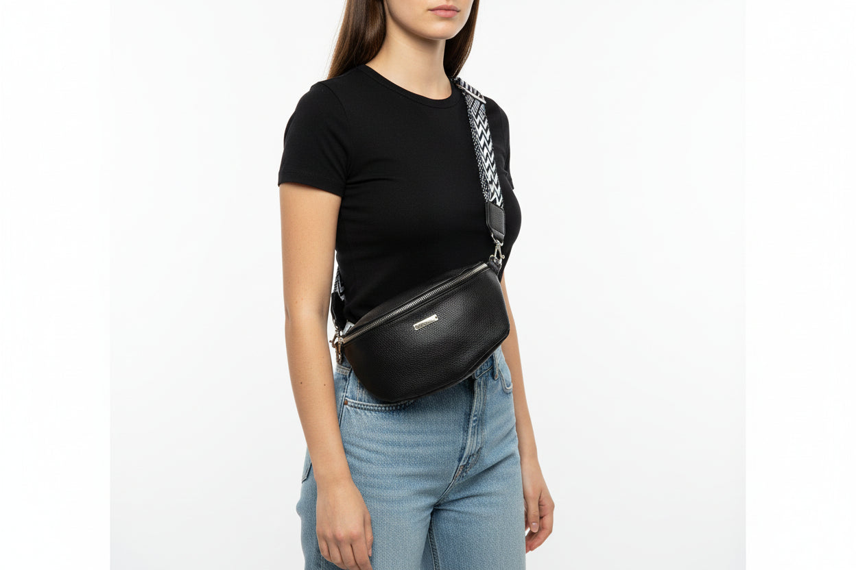 Sac bandoulières en cuir PU