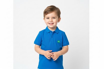 Polo enfant LOGO VERT