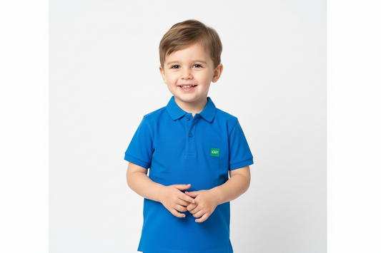 Polo enfant LOGO VERT