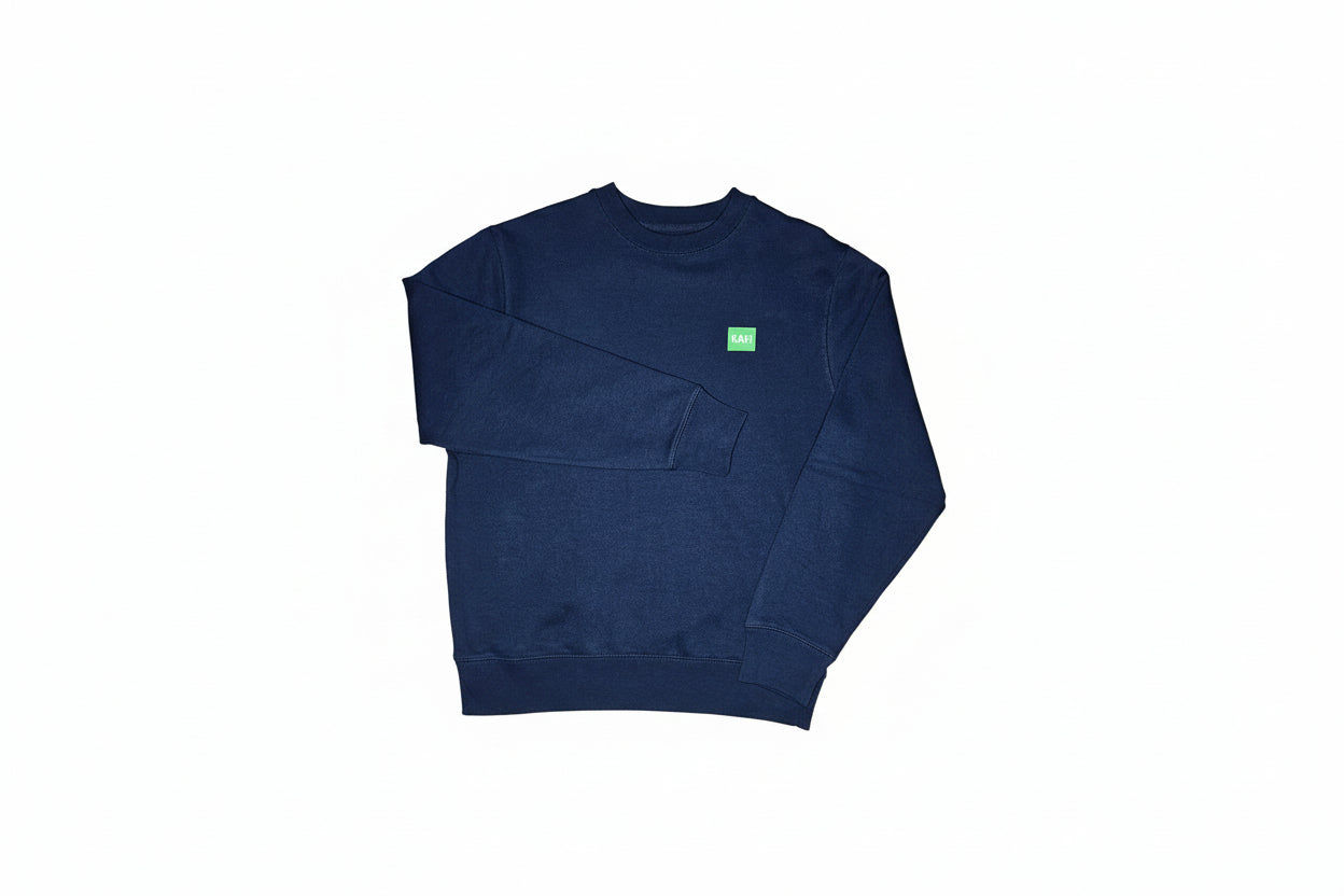 Sweat-shirt col rond enfant LOGO VERT