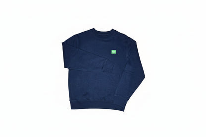Sweat-shirt col rond enfant LOGO VERT