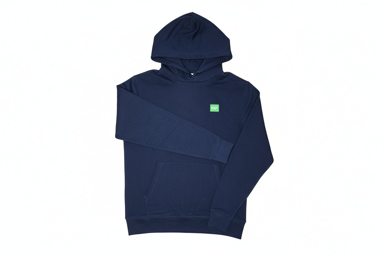 Sweat-shirt à capuche enfant LOGO VERT