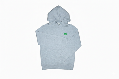 Sweat-shirt à capuche enfant LOGO VERT