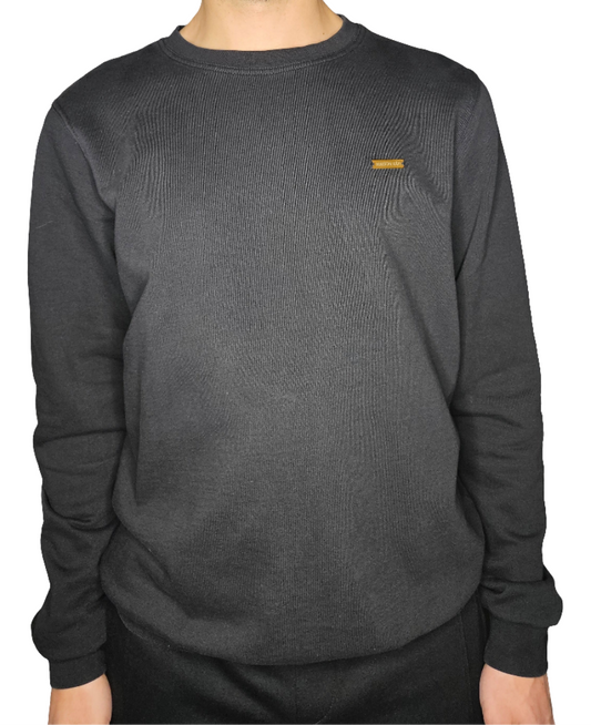 Sweat-shirt à col rond Élégance