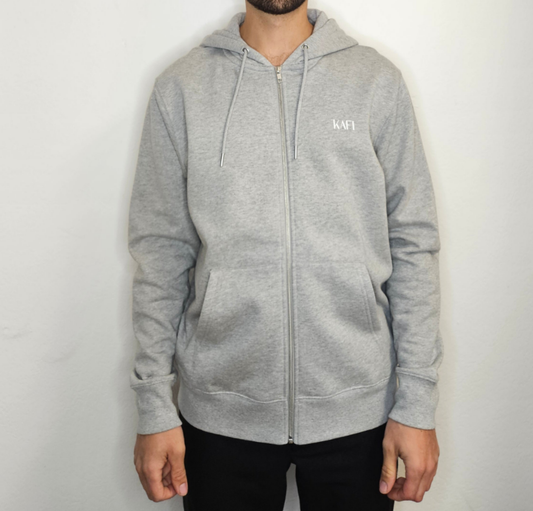 Sweat-shirt à capuche zippés unisexe