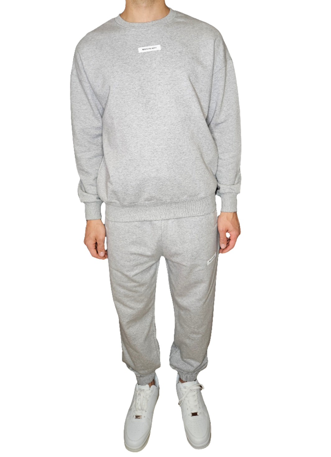 Sweat-shirt à col rond unisexe