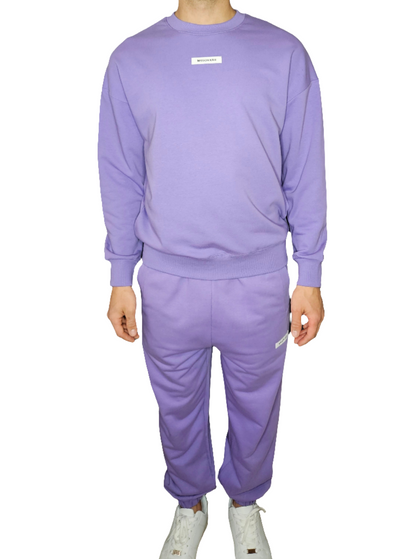 Sweat-shirt à col rond unisexe