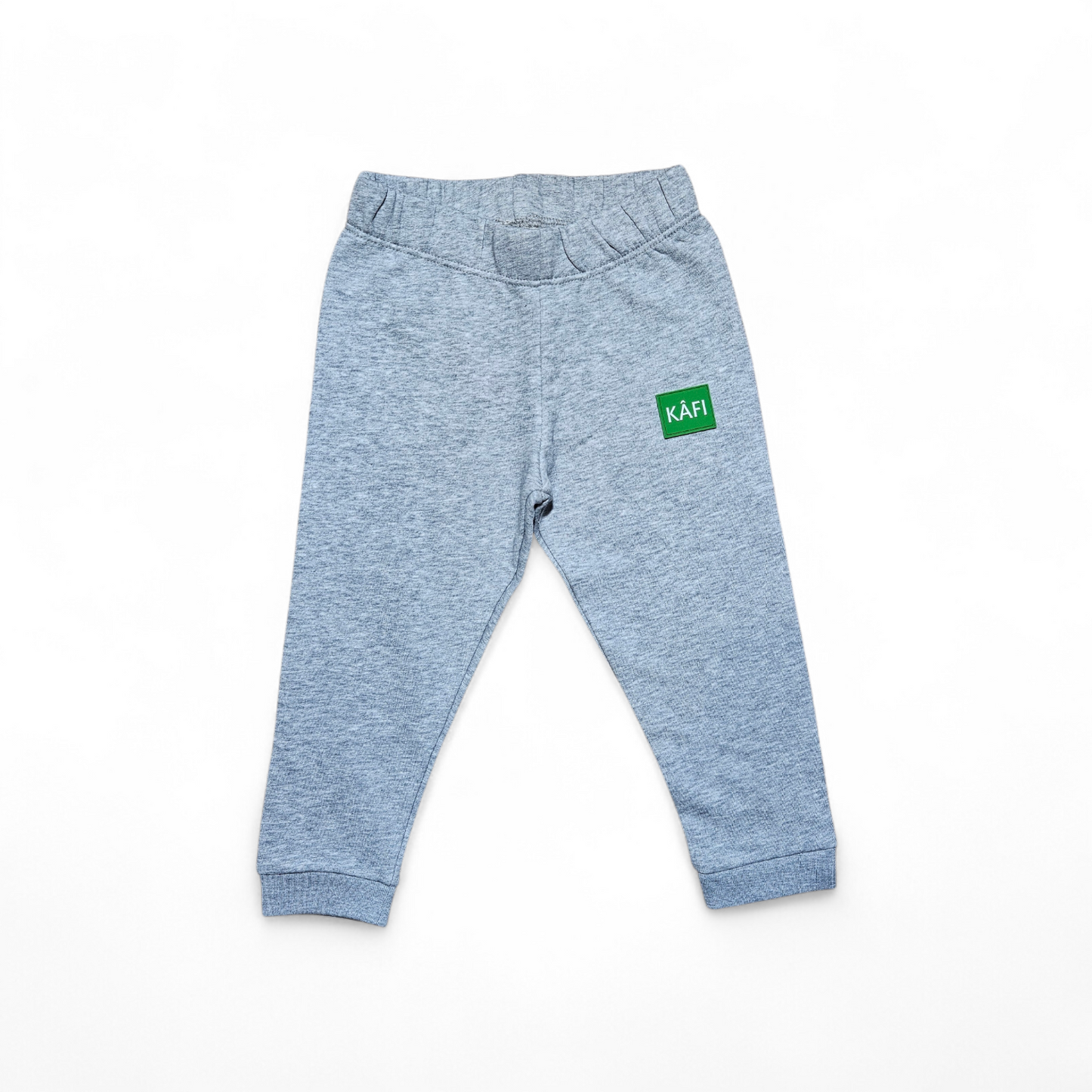 Pantalon bas de survêtement bébé LOGO VERT