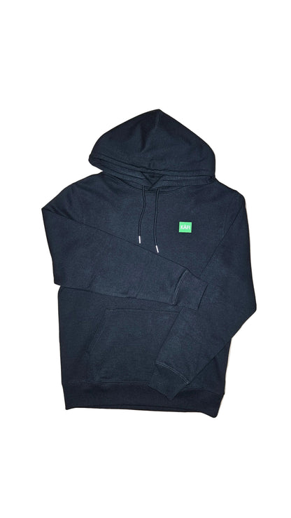 Sweat-shirt à capuche unisexe LOGO VERT