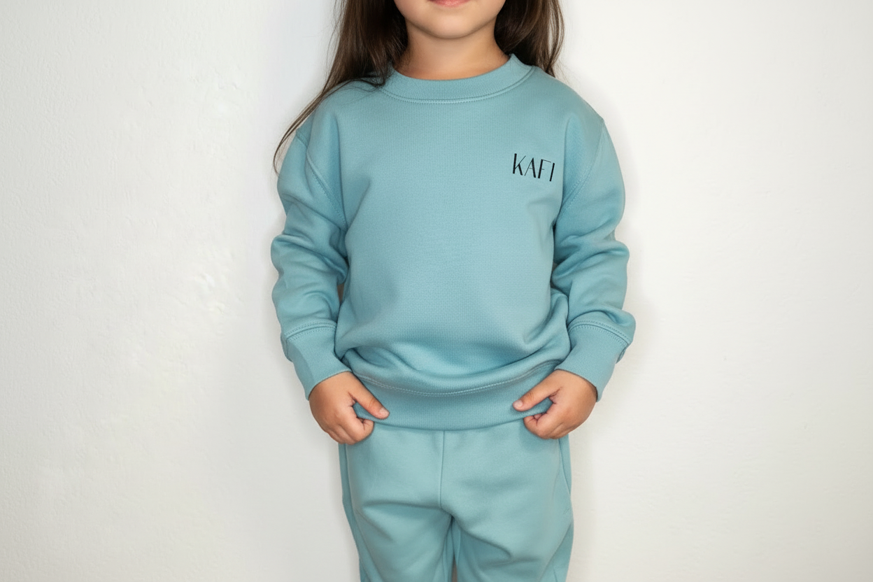 Sweat-shirt col rond enfant KAFI