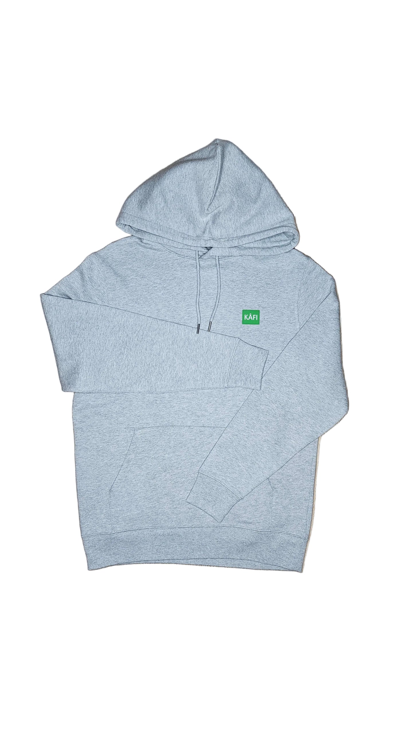 Sweat-shirt à capuche unisexe LOGO VERT