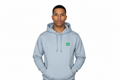 Sweat-shirt à capuche unisexe LOGO VERT