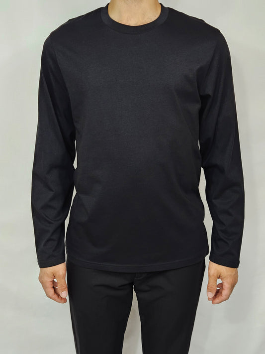 T-shirt unisexe manches longues uni