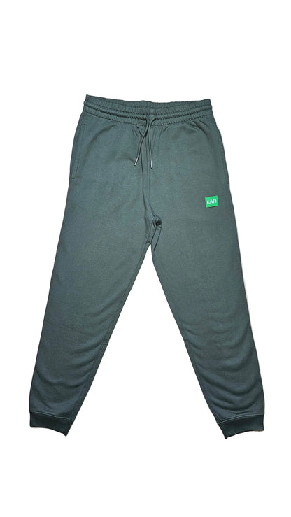 Pantalon bas de survêtement unisexe LOGO VERT