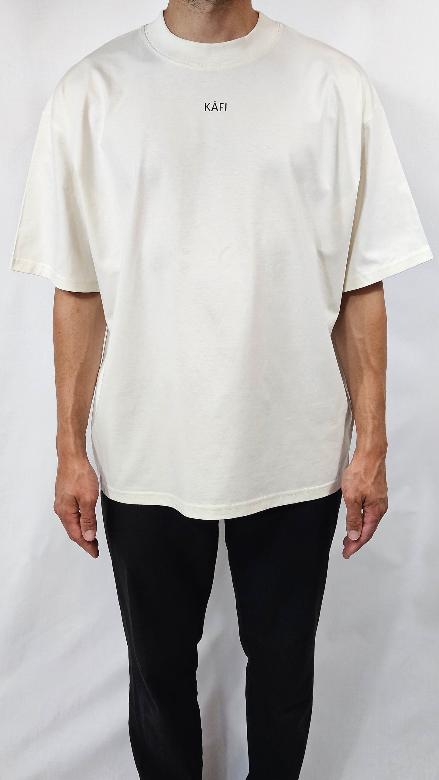 T-shirt unisexe Oversize logo relief
