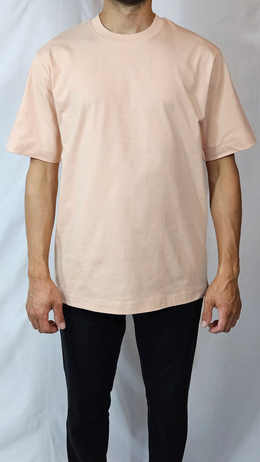 T-shirt décontracté unisexe uni