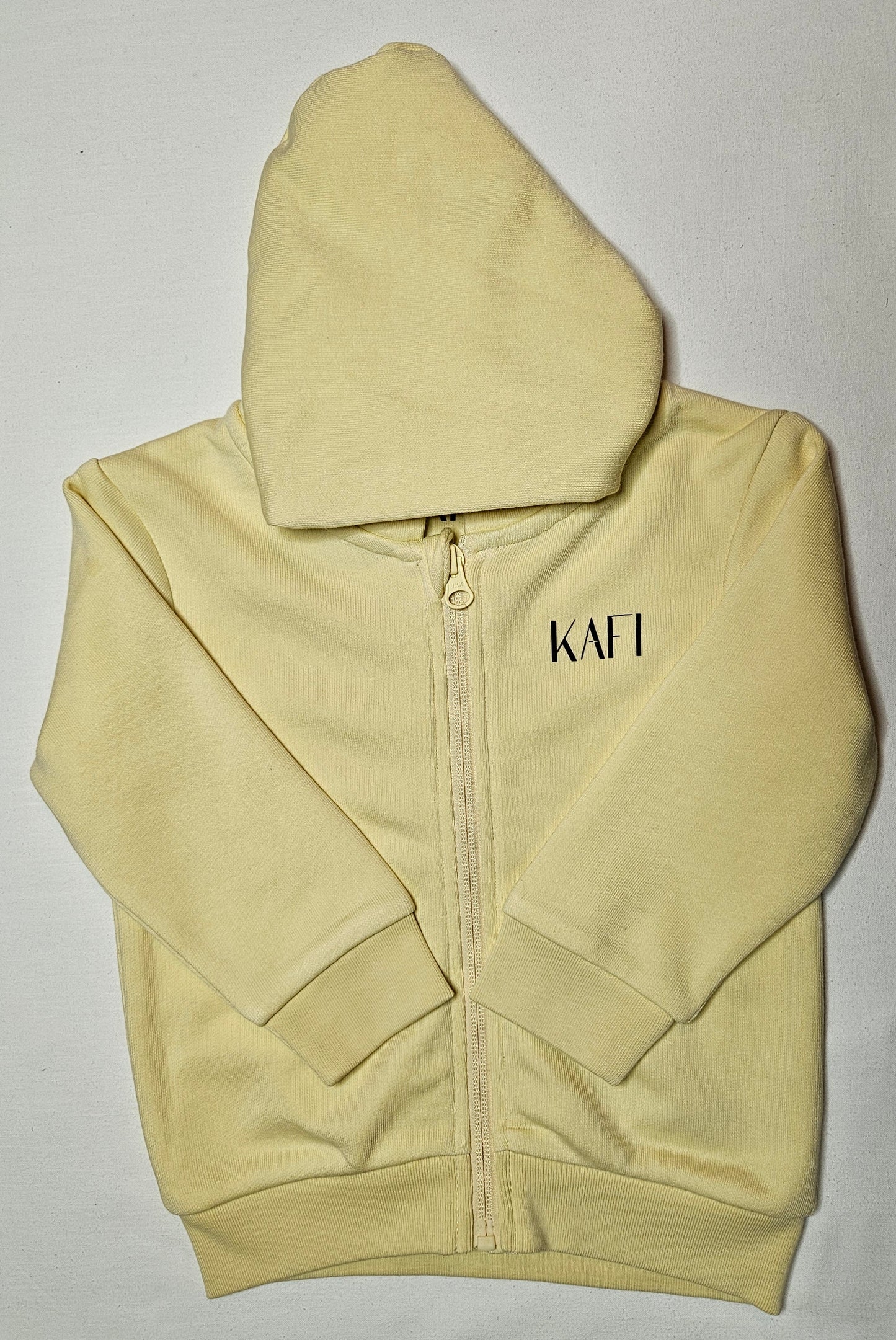 Sweat-shirt zippé à capuche bébé KAFI