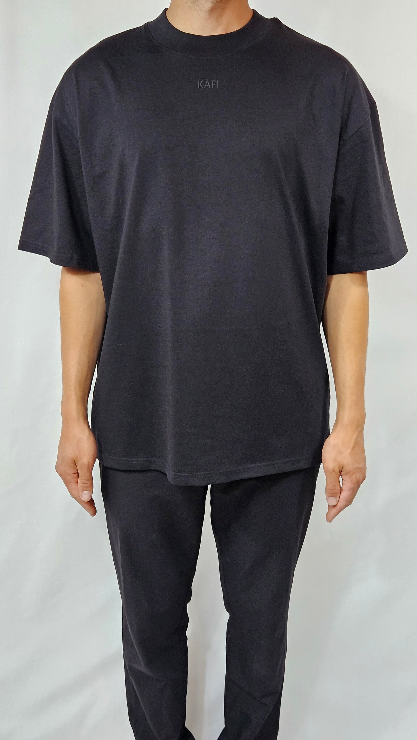 T-shirt unisexe Oversize logo relief
