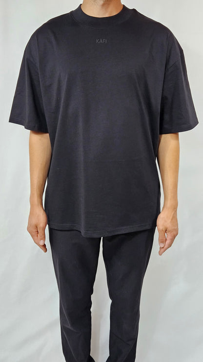 T-shirt unisexe Oversize logo relief