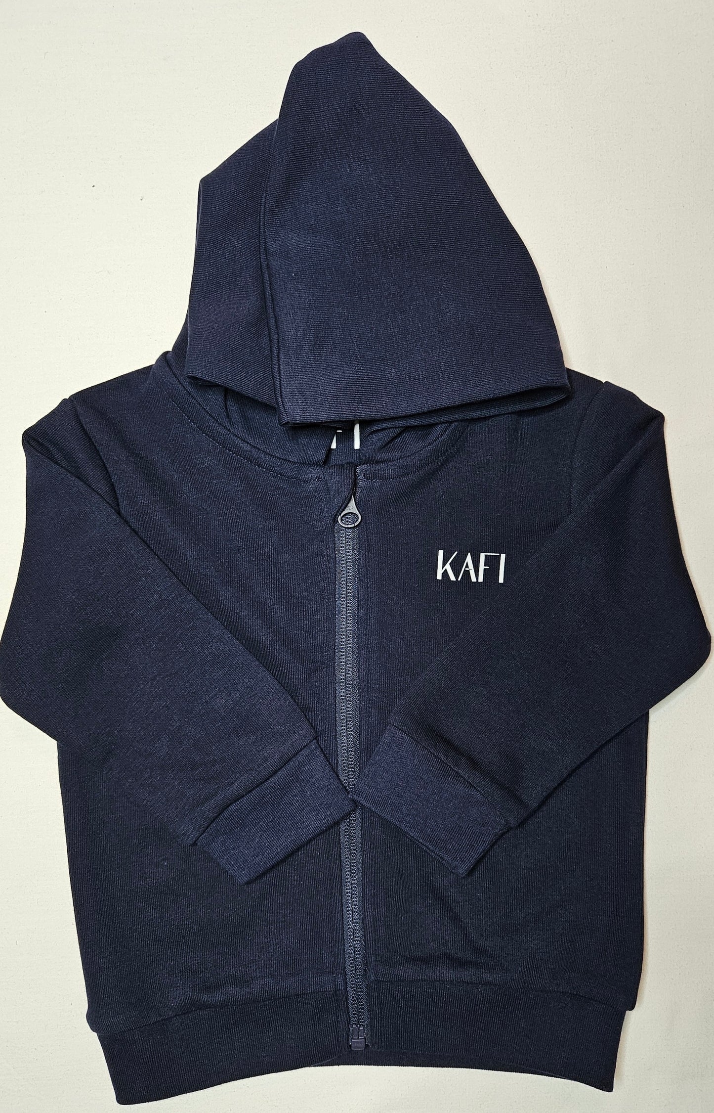Sweat-shirt zippé à capuche bébé KAFI