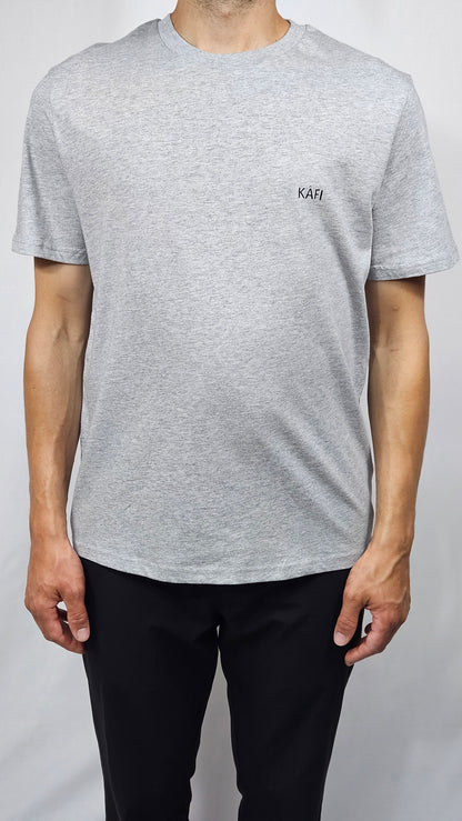 T-shirt unisexe logo relief